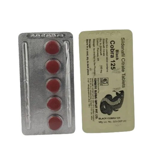 Black cobra 125mg tablet